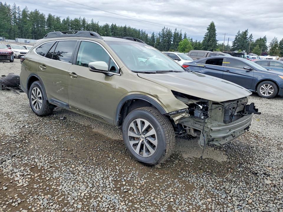 57395006 :رقم المزاد ، 4S4BTADC2M3206298 vin ، 2021 Subaru Outback مزاد بيع