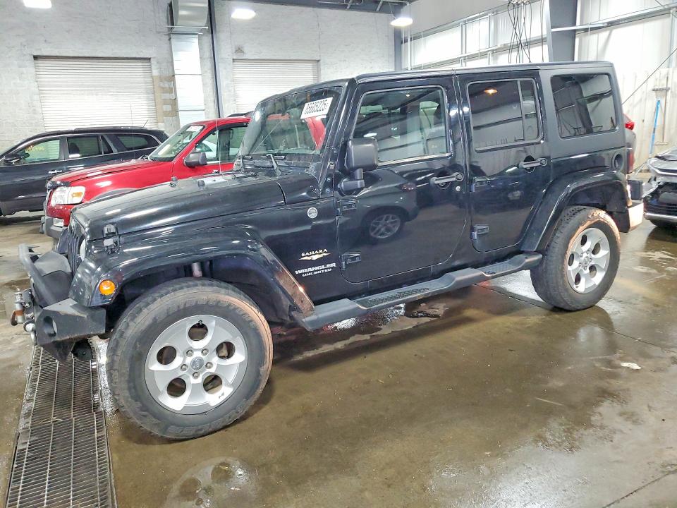 85605225 :رقم المزاد ، 1C4BJWEG7EL290807 vin ، 2014 Jeep Wrangler Unlimited مزاد بيع