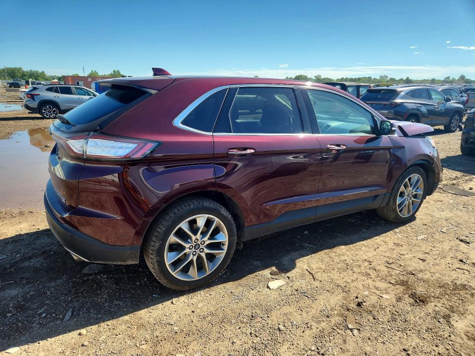 58419586 :رقم المزاد ، 2FMPK4K82HBC25237 vin ، 2017 Ford Edge مزاد بيع
