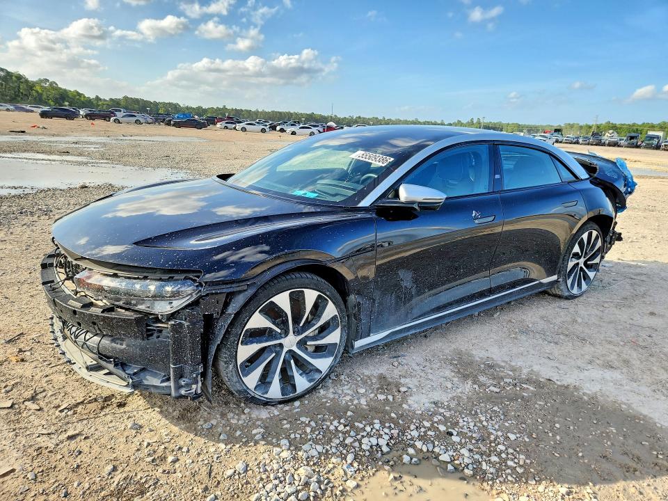 2022 Lucid Motors Air მანქანა იყიდება აუქციონზე, vin: 50EA1GBA7NA003488, აუქციონის ნომერი: 55509386