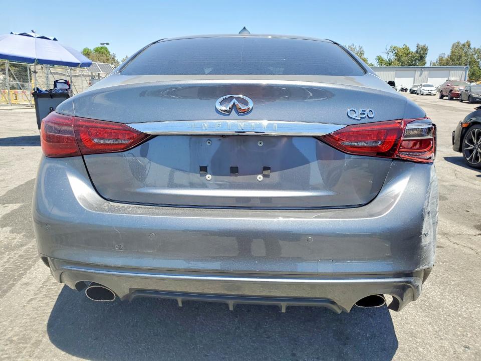 Продажа на аукционе авто 2018 Infiniti Q50, vin: JN1CV7AP8JM240753, номер лота: 58749956