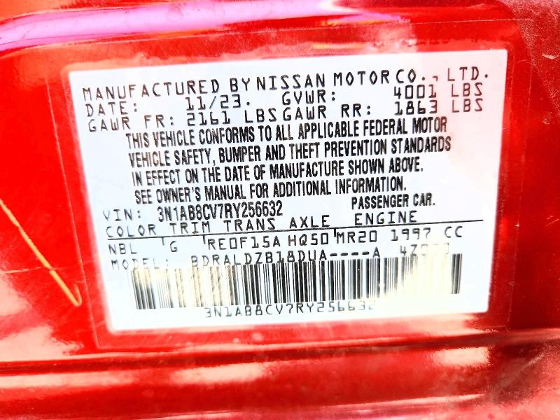 Продаж на аукціоні авто 2024 Nissan Sentra, vin: 3N1AB8CV7RY256632, номер лоту: 58520826