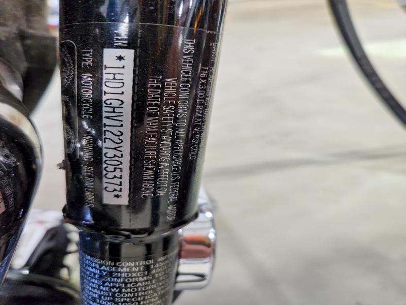 56134746 :رقم المزاد ، 1HD1GHV122Y305373 vin ، 2002 Harley-davidson Fxd مزاد بيع