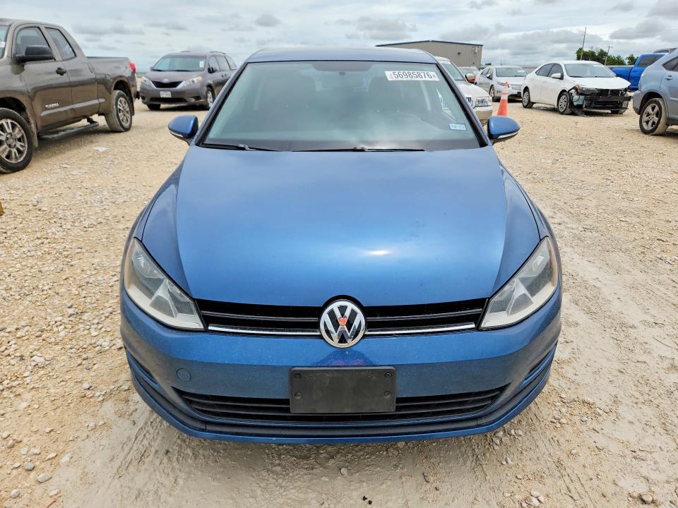 2015 Volkswagen Golf მანქანა იყიდება აუქციონზე, vin: 3VW817AUXFM069775, აუქციონის ნომერი: 56985876