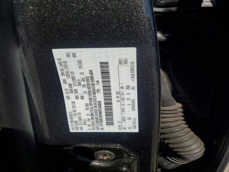 2019 Ford F150 მანქანა იყიდება აუქციონზე, vin: 1FTEW1EP8KFC04934, აუქციონის ნომერი: 56243126