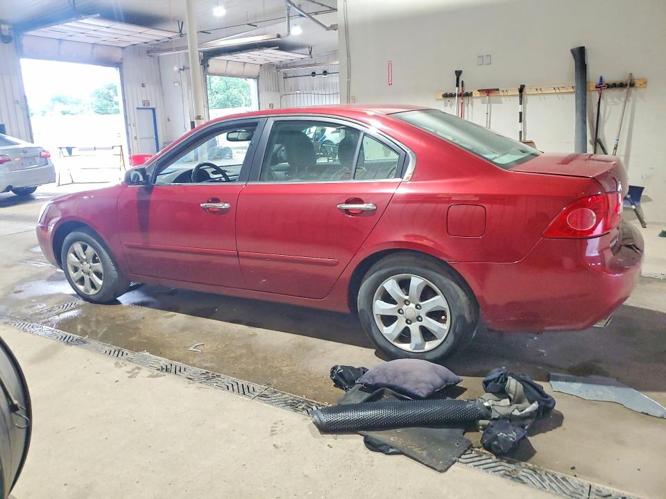 2007 Kia Optima მანქანა იყიდება აუქციონზე, vin: KNAGE124175157889, აუქციონის ნომერი: 56131456