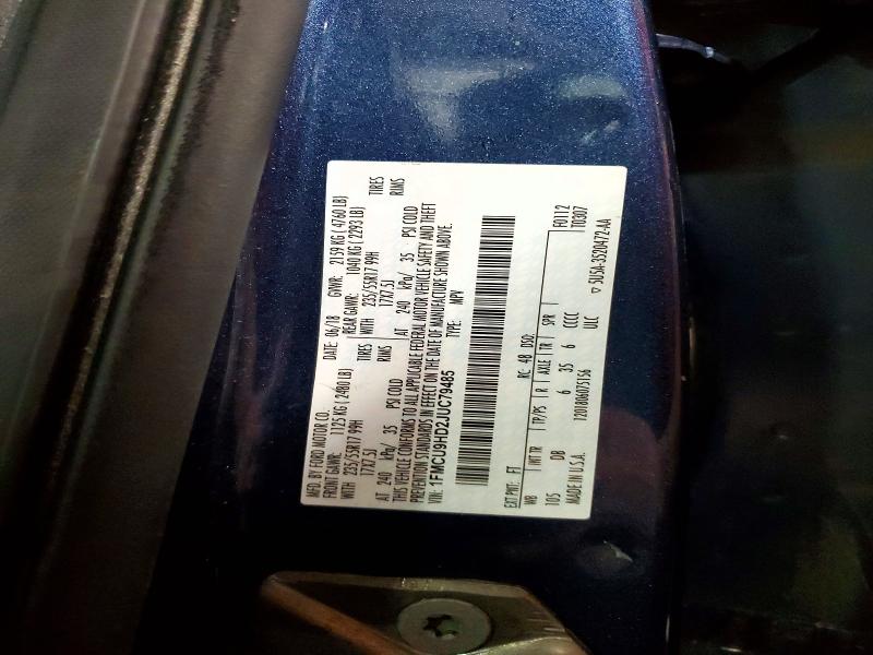 Aukcja sprzedaży 2018 Ford Escape, vin: 1FMCU9HD2JUC79485, numer aukcji: 57017896