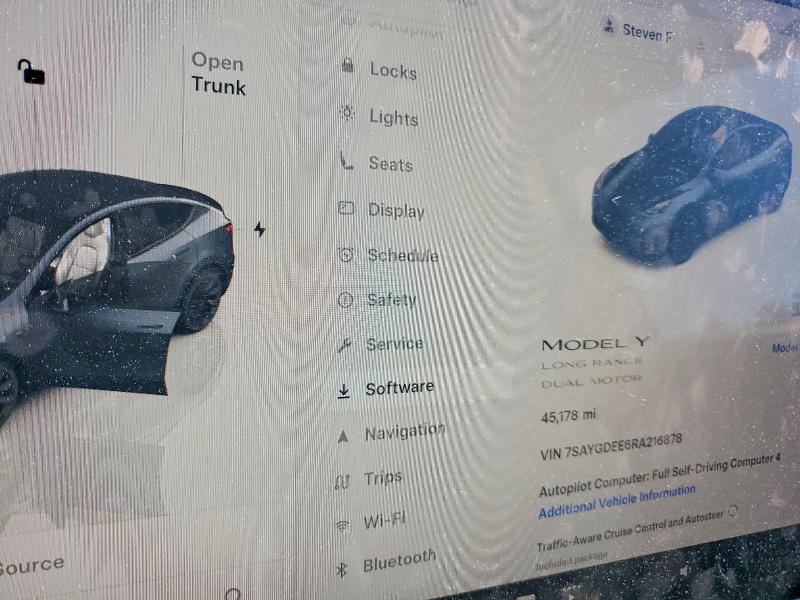 Продажа на аукционе авто 2024 Tesla Model Y, vin: 7SAYGDEE6RA216878, номер лота: 54948726