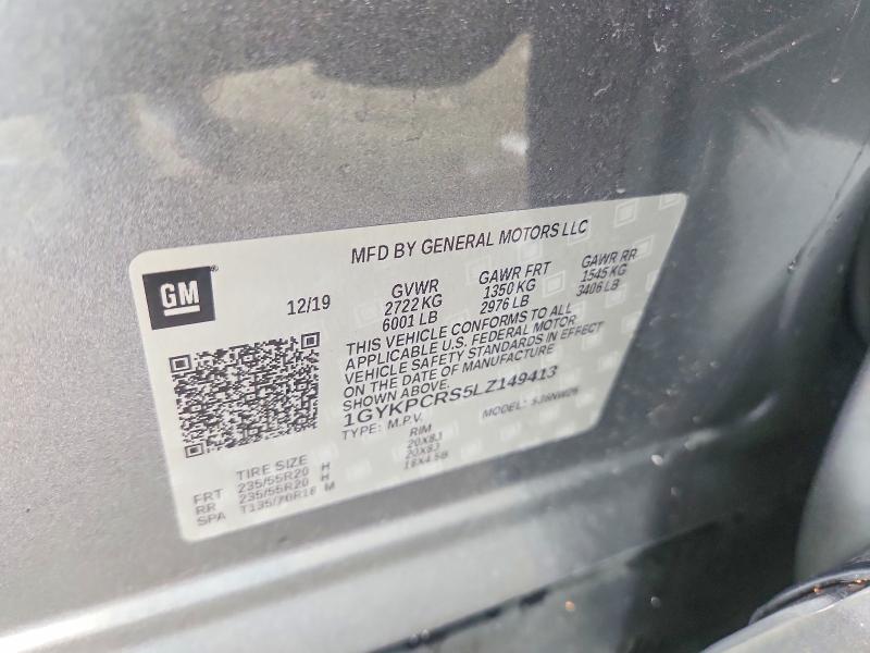 Продажа на аукционе авто 2020 Cadillac Xt6, vin: 1GYKPCRS5LZ149413, номер лота: 57947726
