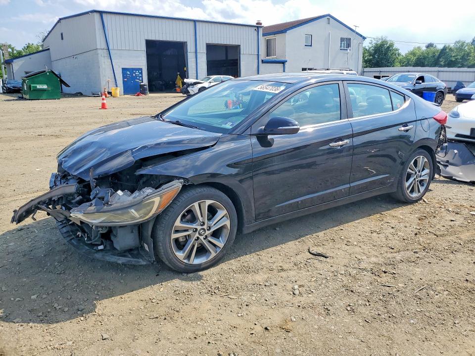 56547036 :رقم المزاد ، KMHD84LF9HU298193 vin ، 2017 Hyundai Elantra مزاد بيع