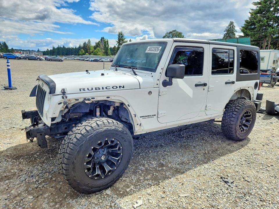 2014 Jeep Wrangler Unlimited მანქანა იყიდება აუქციონზე, vin: 1C4BJWFG1EL116049, აუქციონის ნომერი: 56533926