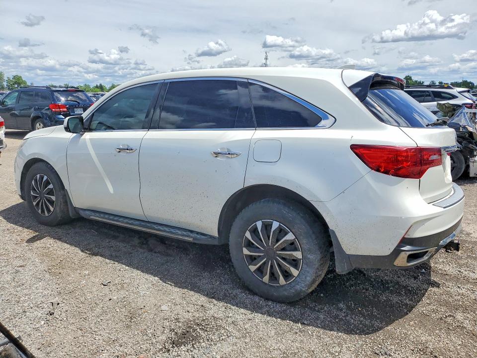 57138676 :رقم المزاد ، 5FRYD4H65HB507267 vin ، 2017 Acura Mdx مزاد بيع