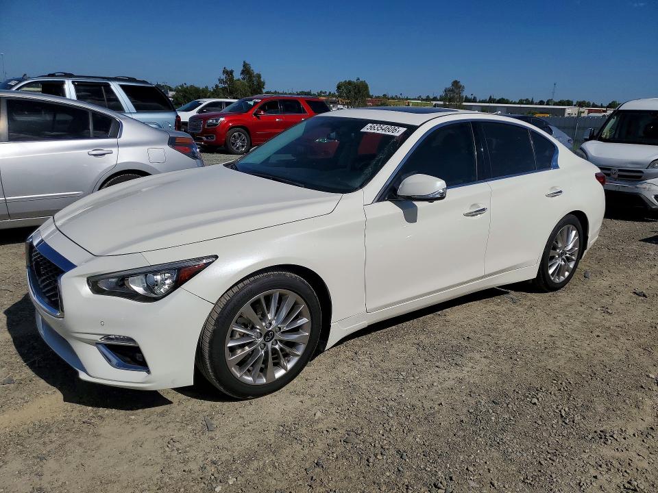 56354606 :رقم المزاد ، JN1EV7BR7MM754686 vin ، 2021 Infiniti Q50 مزاد بيع