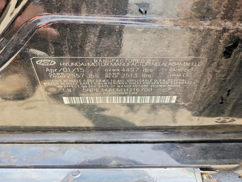 Продаж на аукціоні авто 2015 Hyundai Sonata, vin: 5NPE34AF6FH216700, номер лоту: 58015936