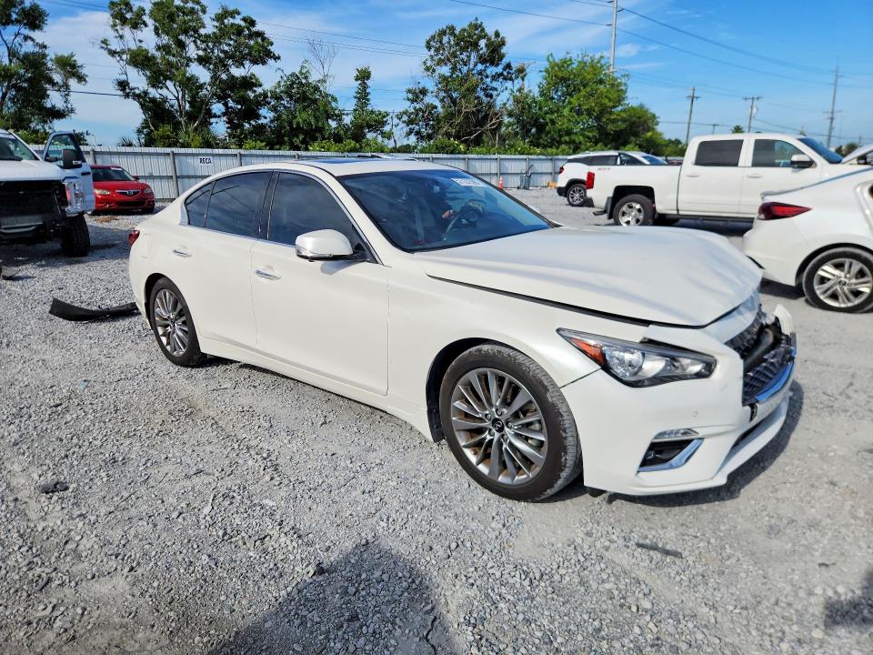2024 Infiniti Q50 მანქანა იყიდება აუქციონზე, vin: JN1EV7BP0RM600097, აუქციონის ნომერი: 57727696