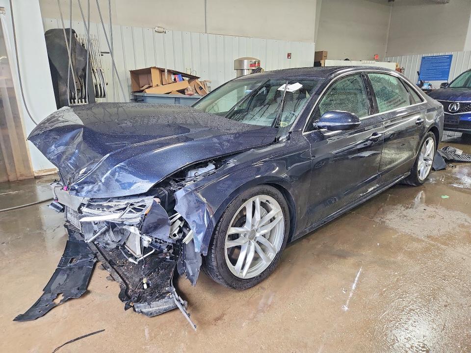 2017 Audi A8 მანქანა იყიდება აუქციონზე, vin: WAU44AFD7HN019758, აუქციონის ნომერი: 55578356