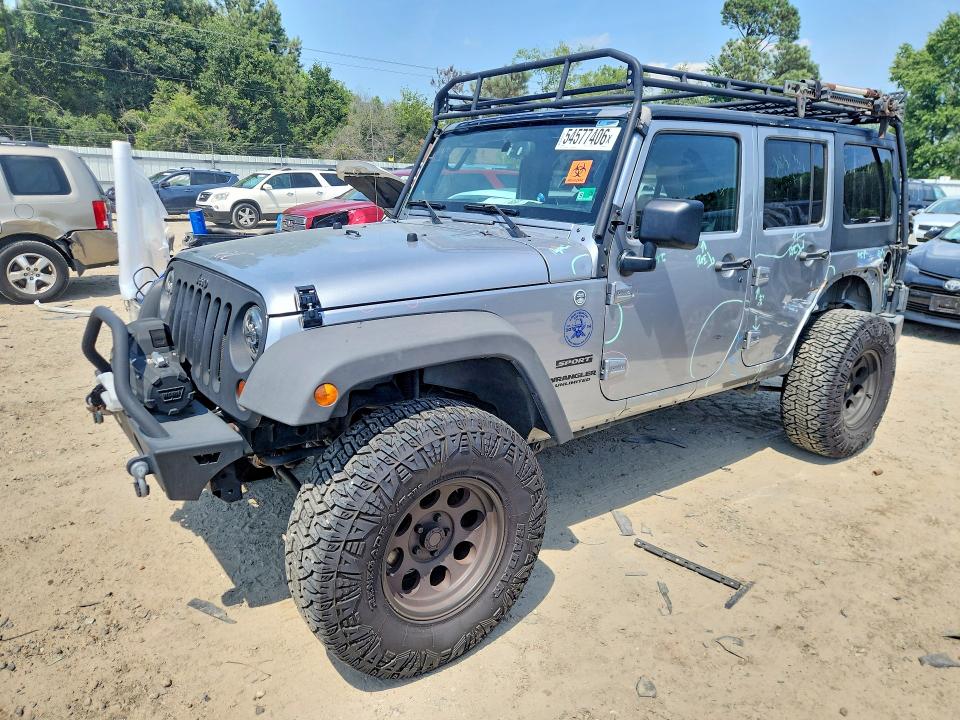 Aukcja sprzedaży 2013 Jeep Wrangler Unlimited, vin: 1C4BJWDG5DL610139, numer aukcji: 54577406