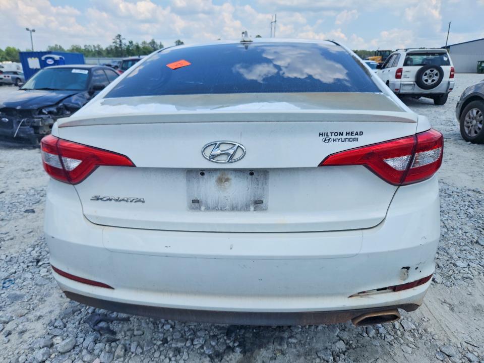 2015 Hyundai Sonata მანქანა იყიდება აუქციონზე, vin: 5NPE24AFXFH147657, აუქციონის ნომერი: 56119876