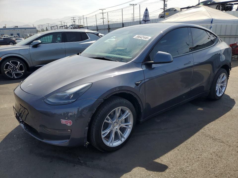 55642446 :رقم المزاد ، 7SAYGDEEXPF912756 vin ، 2023 Tesla Model Y مزاد بيع