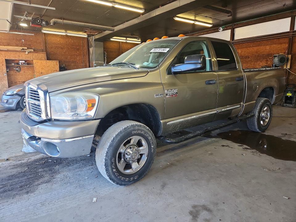 2008 Dodge Ram 2500 მანქანა იყიდება აუქციონზე, vin: 3D7KS28D18G222937, აუქციონის ნომერი: 56570156