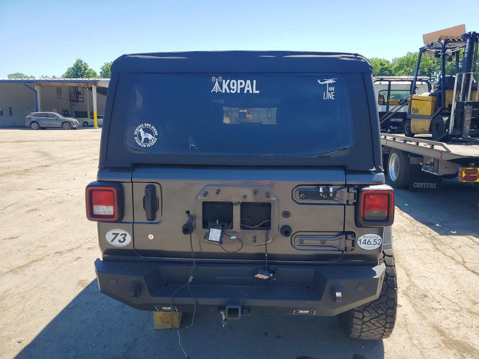 55495526 :رقم المزاد ، 1C4HJXDG1KW691460 vin ، 2019 Jeep Wrangler Unlimited مزاد بيع