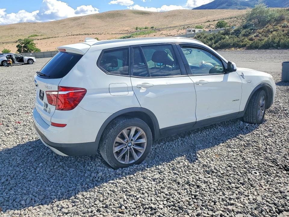 2017 Bmw X3 მანქანა იყიდება აუქციონზე, vin: 5UXWX9C35H0W68242, აუქციონის ნომერი: 58873836