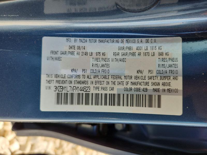 Aukcja sprzedaży 2015 Mazda 3, vin: 3MZBM1L7XFM144623, numer aukcji: 58044086