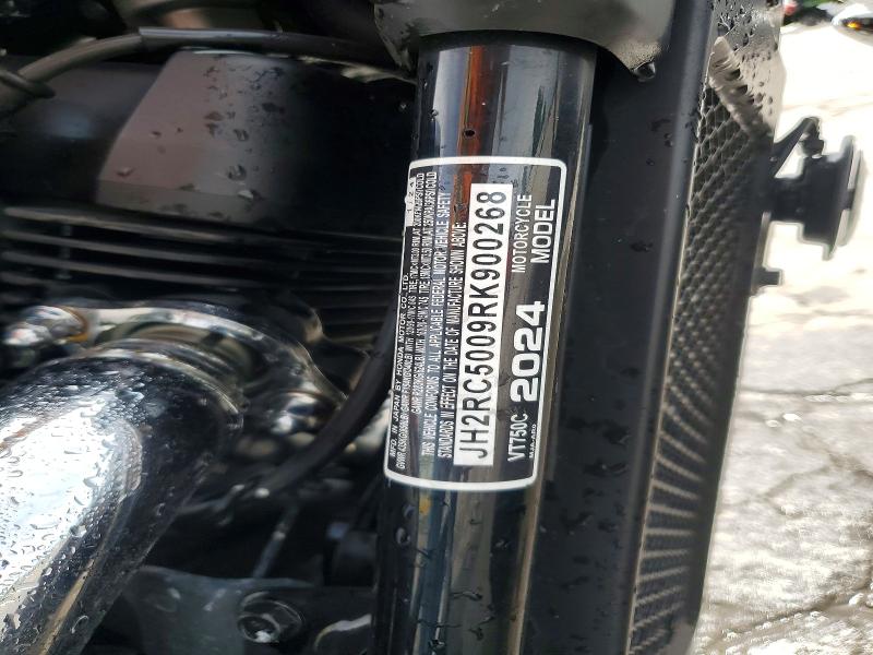 2024 Honda Vt750 მანქანა იყიდება აუქციონზე, vin: JH2RC5009RK900268, აუქციონის ნომერი: 55778896