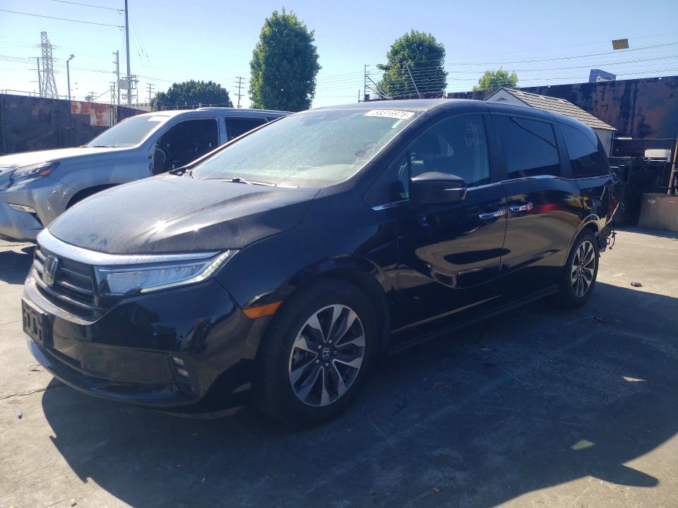 2021 Honda Odyssey მანქანა იყიდება აუქციონზე, vin: 5FNRL6H75MB032680, აუქციონის ნომერი: 58316976