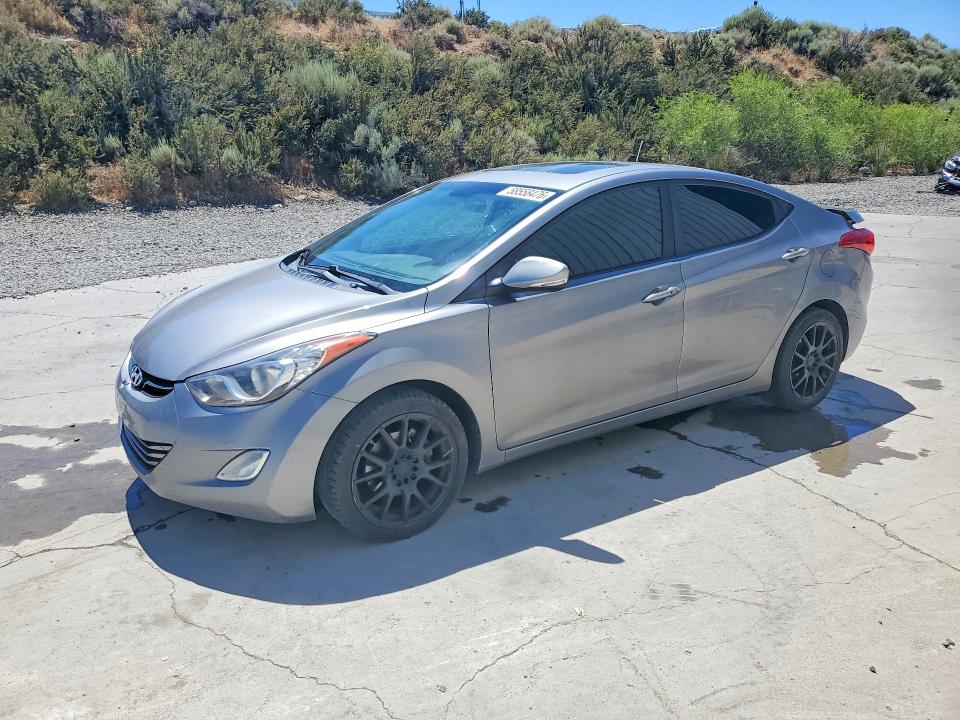 2012 Hyundai Elantra მანქანა იყიდება აუქციონზე, vin: KMHDH4AE9CU223125, აუქციონის ნომერი: 58558476