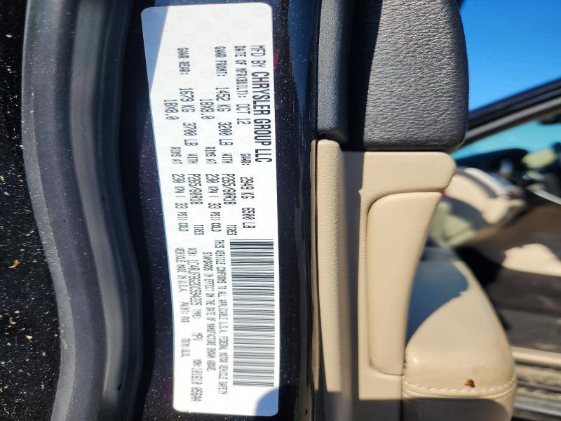 2013 Jeep Grand Cherokee მანქანა იყიდება აუქციონზე, vin: 1C4RJFBG2DC594225, აუქციონის ნომერი: 55359516