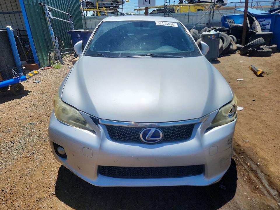 Aukcja sprzedaży 2012 Lexus Ct 200h, vin: JTHKD5BH7C2074889, numer aukcji: 57118496
