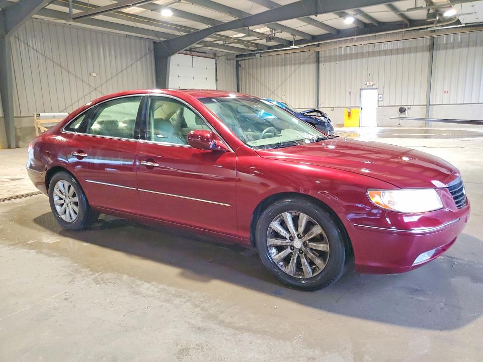 2009 Hyundai Azera მანქანა იყიდება აუქციონზე, vin: KMHFC46D69A380399, აუქციონის ნომერი: 56860186