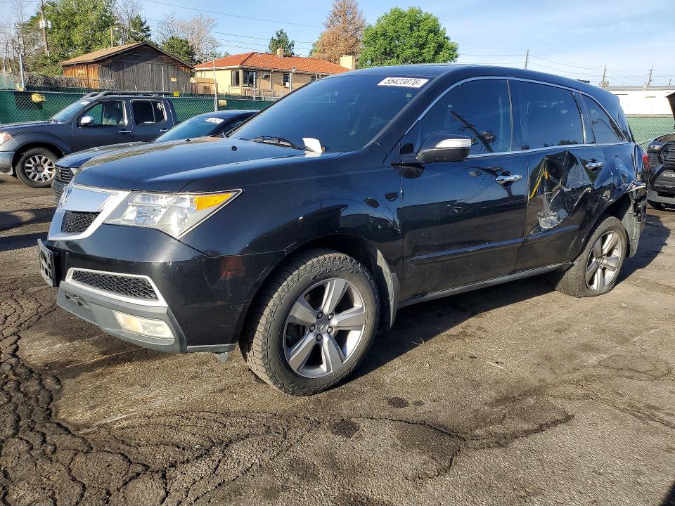 55423876 :رقم المزاد ، 2HNYD2H2XCH522430 vin ، 2012 Acura Mdx مزاد بيع