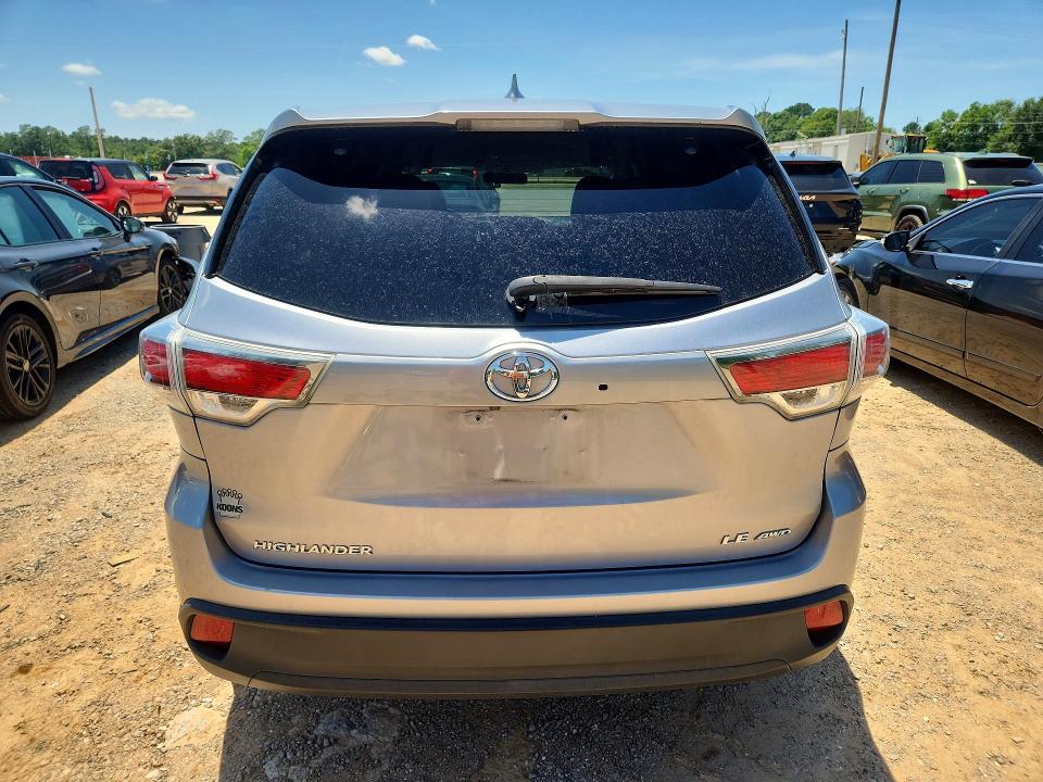 Продажа на аукционе авто 2016 Toyota Highlander, vin: 5TDBKRFH6GS336599, номер лота: 55433766