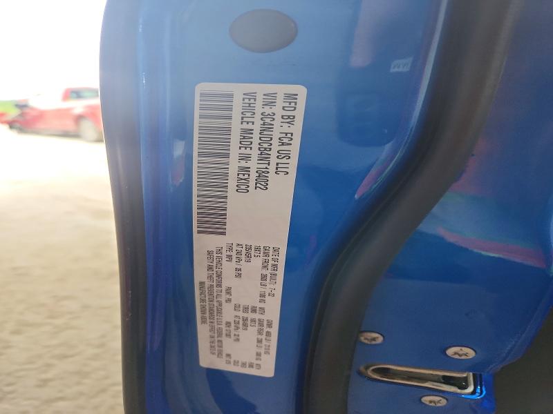 58545626 :رقم المزاد ، 3C4NJDCB4NT184022 vin ، 2022 Jeep Compass مزاد بيع
