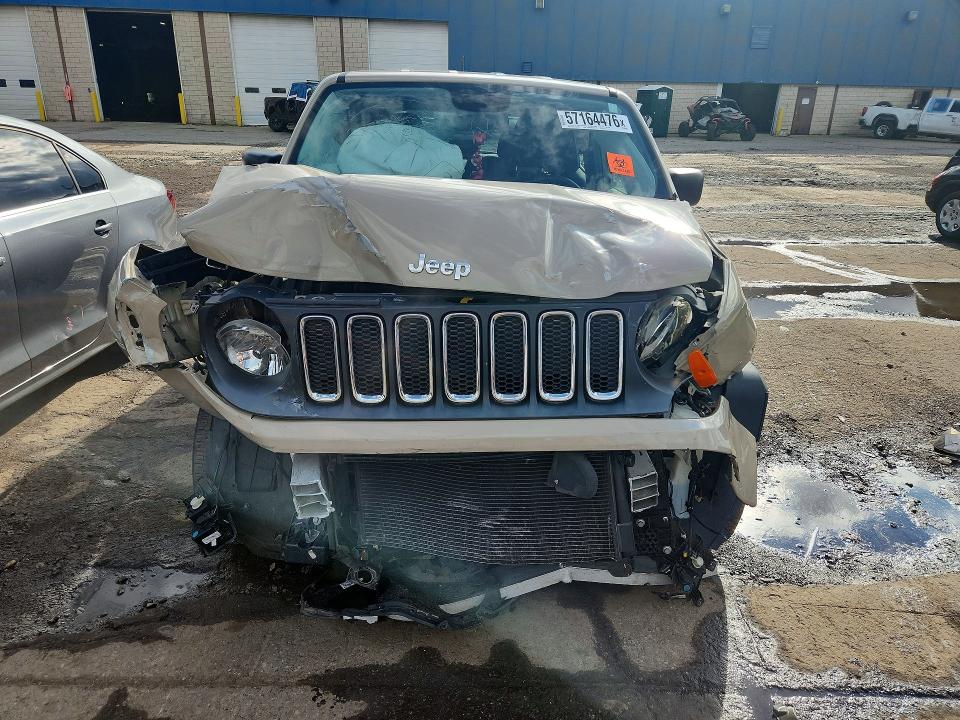 57164476 :رقم المزاد ، ZACCJAAT0FPB55713 vin ، 2015 Jeep Renegade مزاد بيع