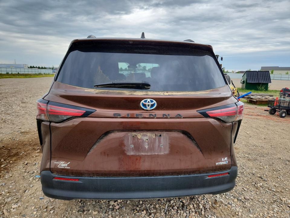 Aukcja sprzedaży 2021 Toyota Sienna, vin: 5TDKRKEC7MS023033, numer aukcji: 57689176