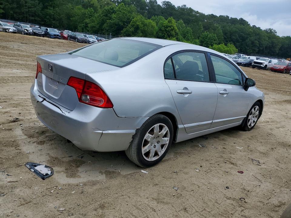 2006 Honda Civic მანქანა იყიდება აუქციონზე, vin: 1HGFA16536L139161, აუქციონის ნომერი: 58023136