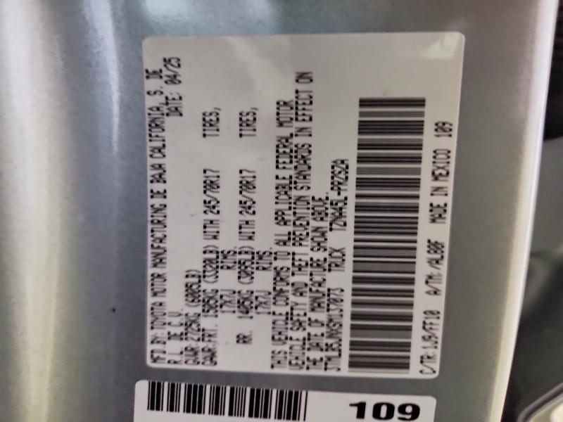 56763416 :رقم المزاد ، 3TMLB5JNXSM137073 vin ، 2025 Toyota Tacoma مزاد بيع