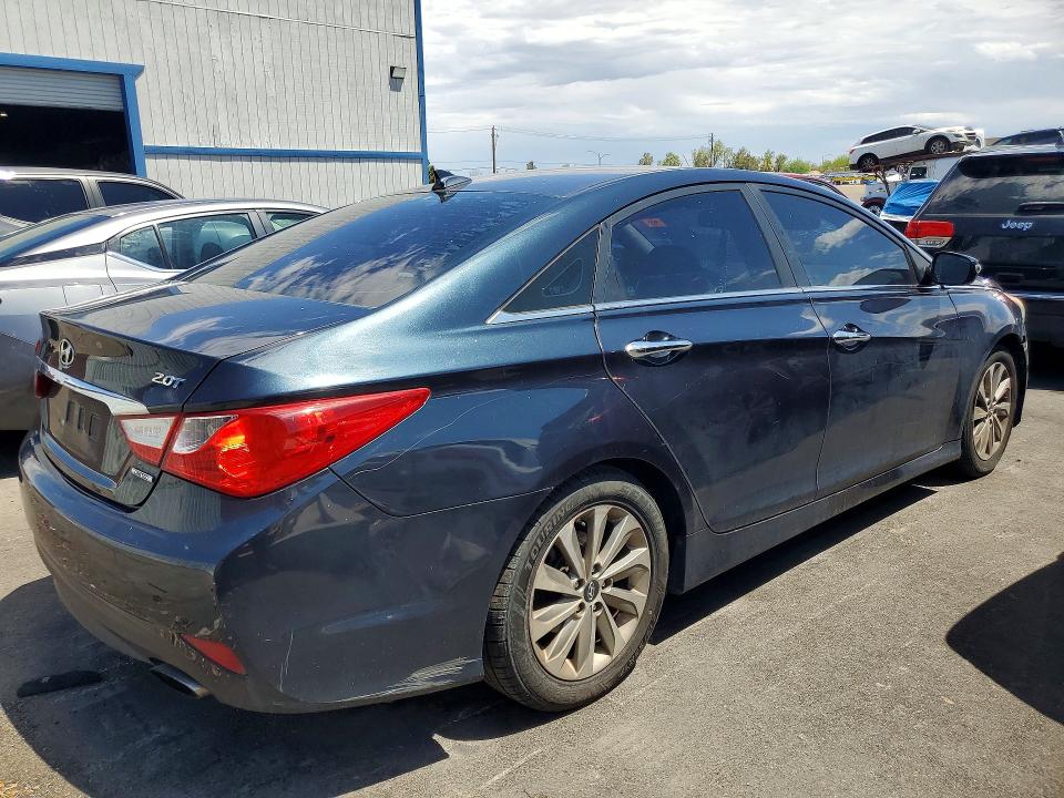 58156616 :رقم المزاد ، 5NPEC4AB7EH895856 vin ، 2014 Hyundai Sonata مزاد بيع