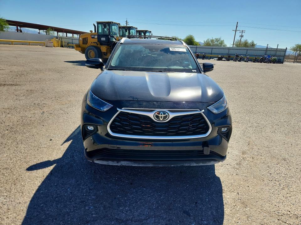 2022 Toyota Highlander მანქანა იყიდება აუქციონზე, vin: 5TDHZRAH6NS118446, აუქციონის ნომერი: 59018496