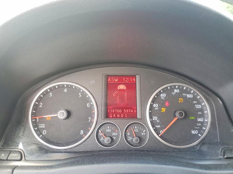2009 Volkswagen Tiguan მანქანა იყიდება აუქციონზე, vin: WVGAV75N69W525945, აუქციონის ნომერი: 58063966