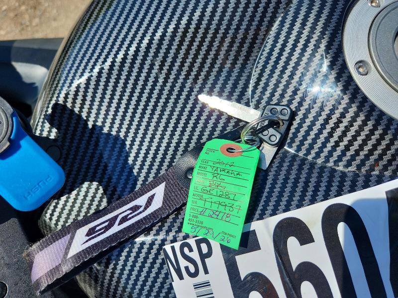 56044266 :رقم المزاد ، JYARJ16E7CA023654 vin ، 2012 Yamaha Yzfr6 مزاد بيع