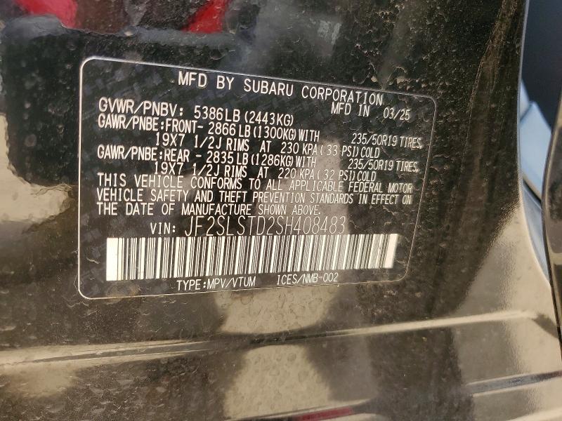 Aukcja sprzedaży 2025 Subaru Forester, vin: JF2SLSTD2SH408483, numer aukcji: 56840856