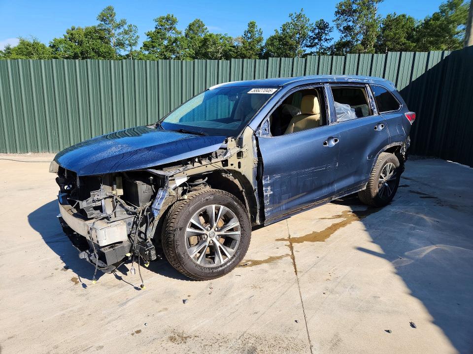 Aukcja sprzedaży 2016 Toyota Highlander, vin: 5TDKKRFH5GS502692, numer aukcji: 58627046