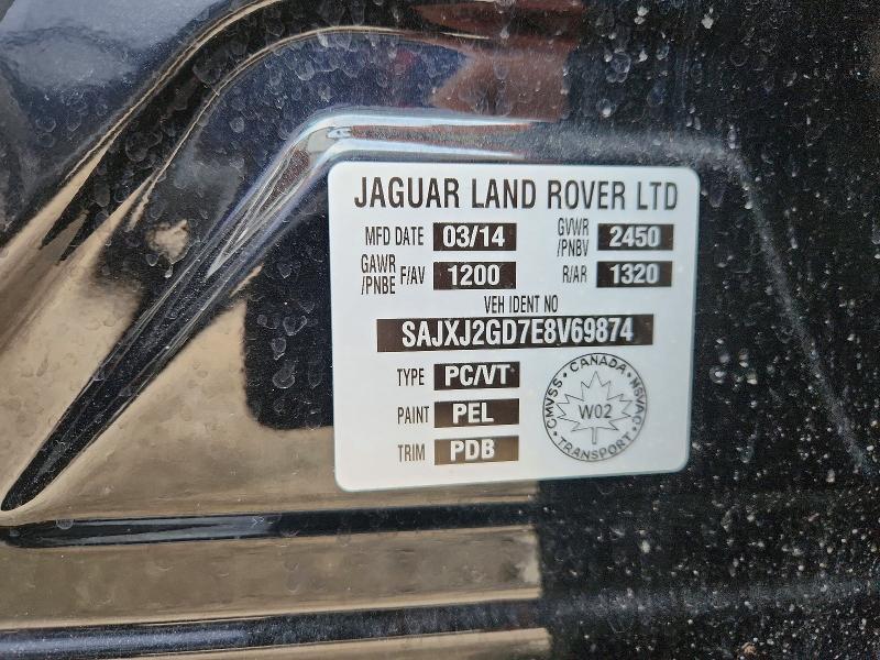 Продажа на аукционе авто 2014 Jaguar Xjl, vin: SAJXJ2GD7E8V69874, номер лота: 59169446