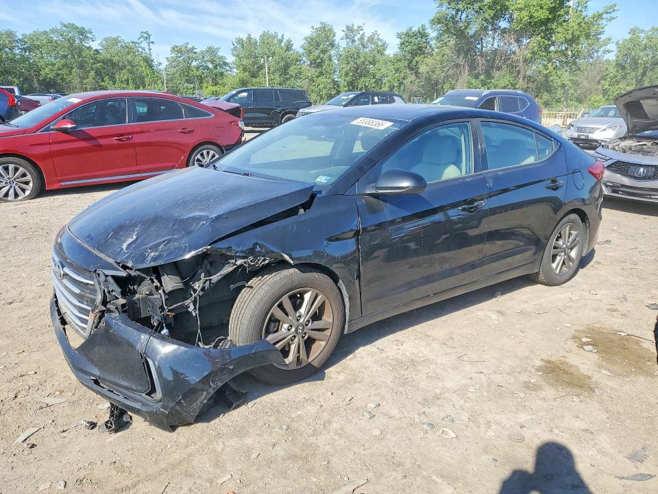 Продажа на аукционе авто 2018 Hyundai Elantra, vin: 5NPD84LF3JH309242, номер лота: 55388366