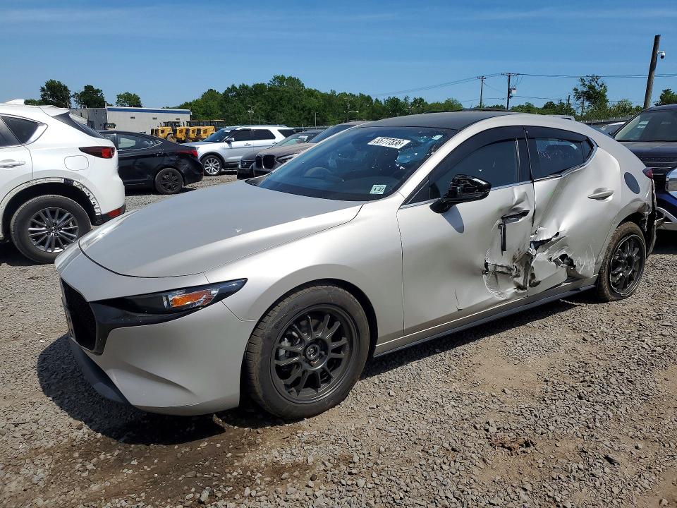 2022 Mazda 3 მანქანა იყიდება აუქციონზე, vin: JM1BPAKLXN1514795, აუქციონის ნომერი: 55777836