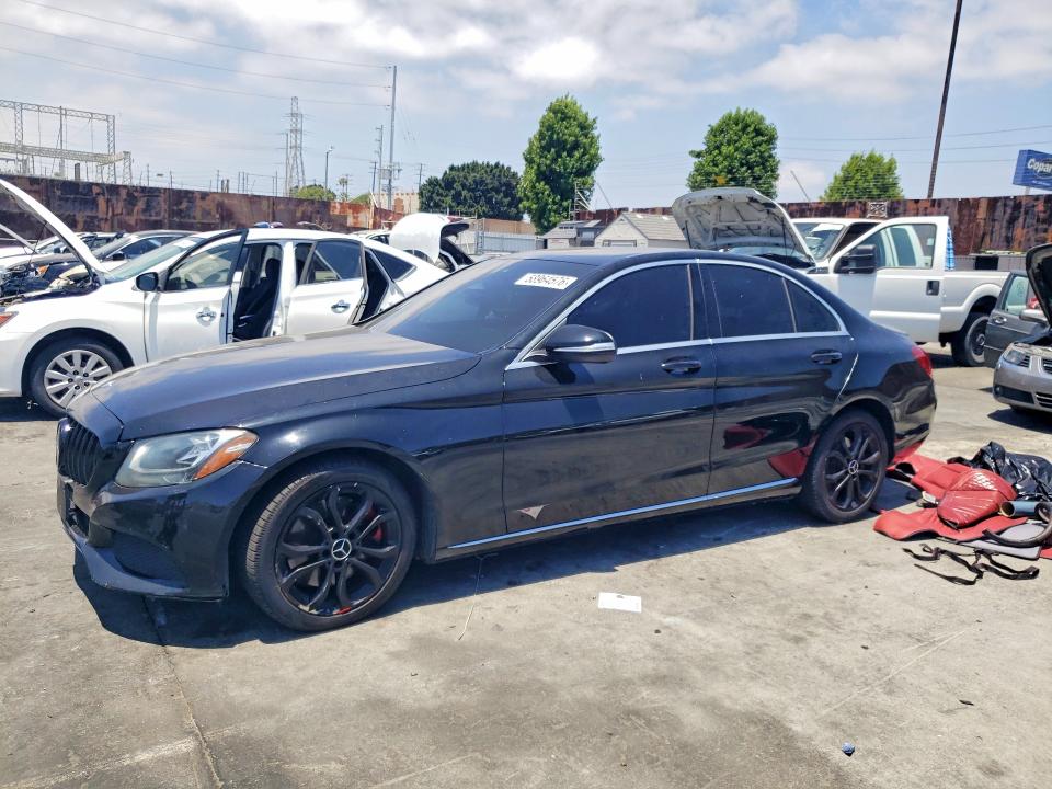 2017 Mercedes-benz C მანქანა იყიდება აუქციონზე, vin: 55SWF4JBXHU204574, აუქციონის ნომერი: 58964576